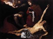 Jusepe de Ribera St Sebastian Tended by the Holy Women oil painting on canvas
